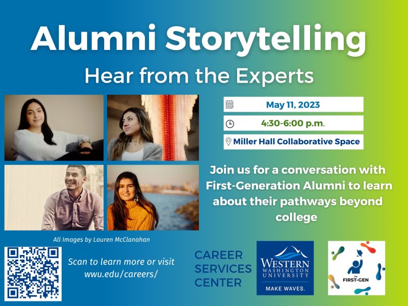 Alumni Storytelling and Life After College panel discussion will be held May 11