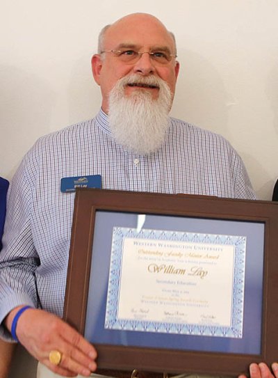 William (Bill) Lay, Special Education senior instructor and recipient of the Outstanding Faculty Mentor Award