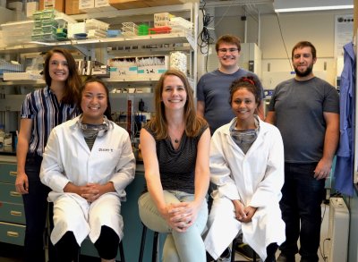The Murphy research group poses for a photo