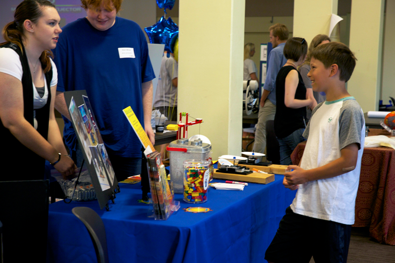 Organizations, volunteers and participants gathered in the Viking Union Multipurpose Room Saturday, June 27, for the first-of-its-kind Whatcom Robotics Expo. Photo by Mariko Osterberg / WWU Communications and Marketing intern
