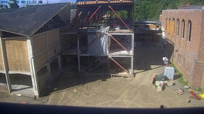 Image from the Bond Hall webcam on Tuesday morning, June 28, 2016.